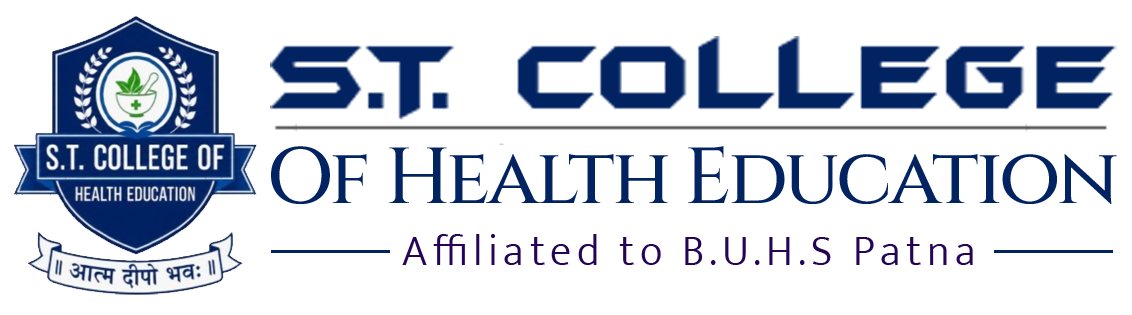 S.T. College of Health Education logo